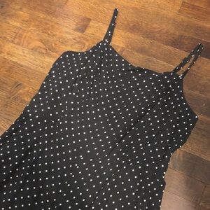 Black & White Polkadot Jumpsuit
